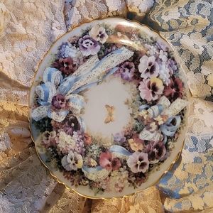 8in. Pansy plate~Bradex